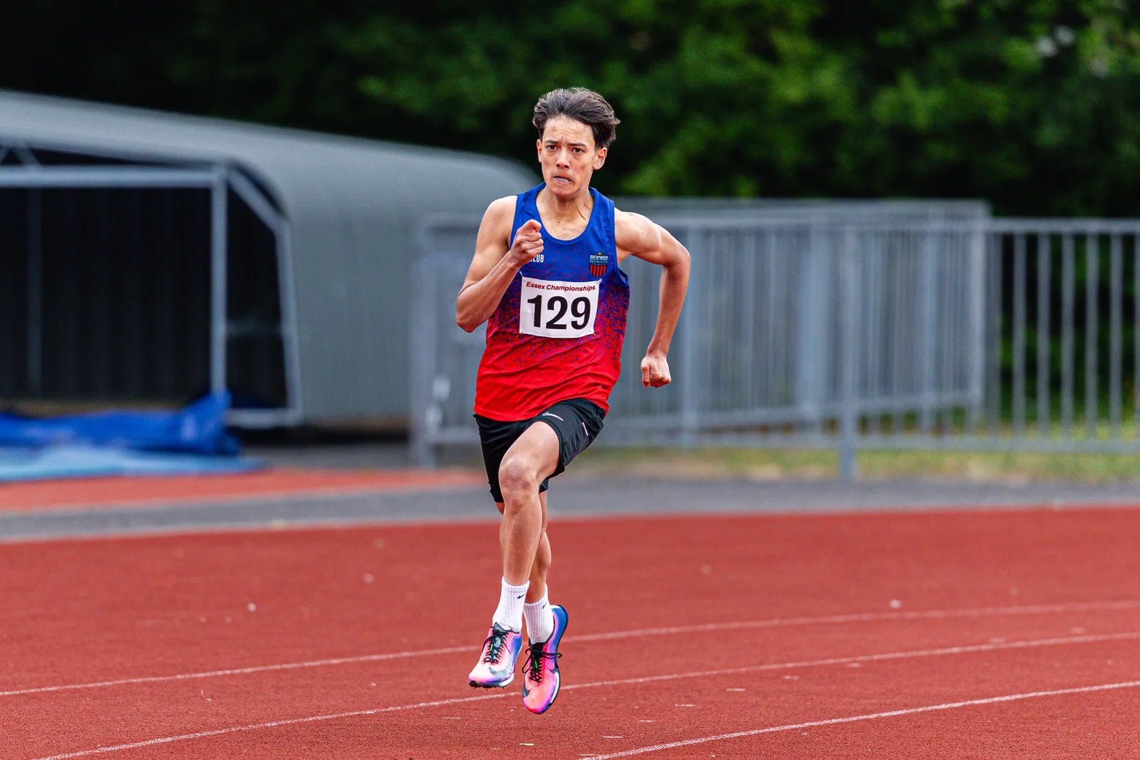Brentwood Beagles athletes at the Essex County Championships, 9 May 2026