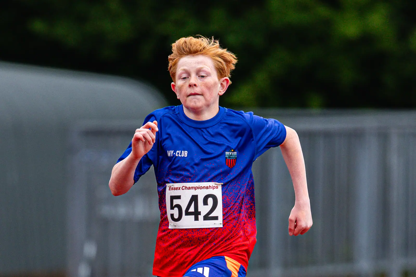 Brentwood Beagles athletes at the Essex County Championships, 9 May 2026