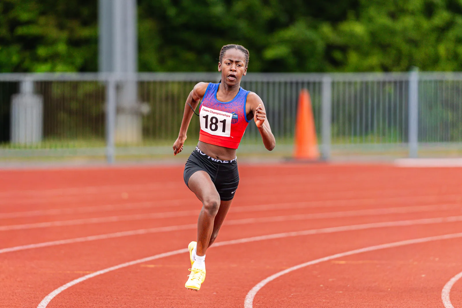 Brentwood Beagles athletes at the Essex County Championships, 9 May 2026