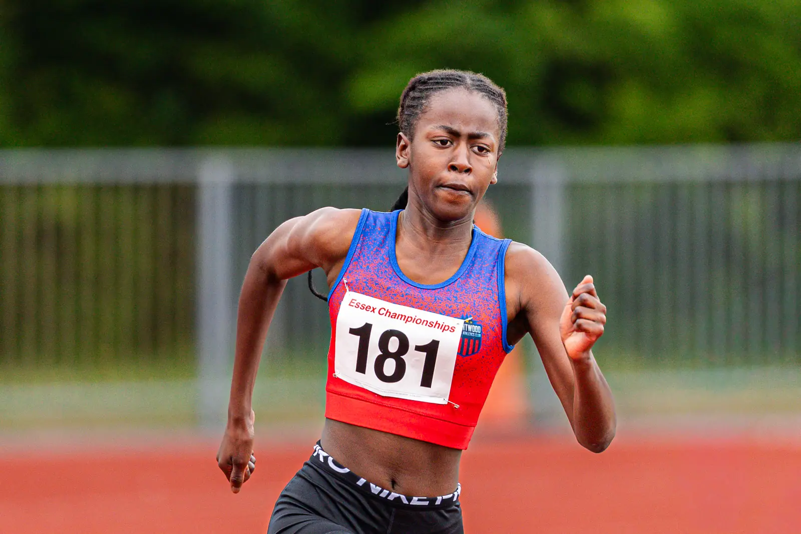 Brentwood Beagles athletes at the Essex County Championships, 9 May 2026