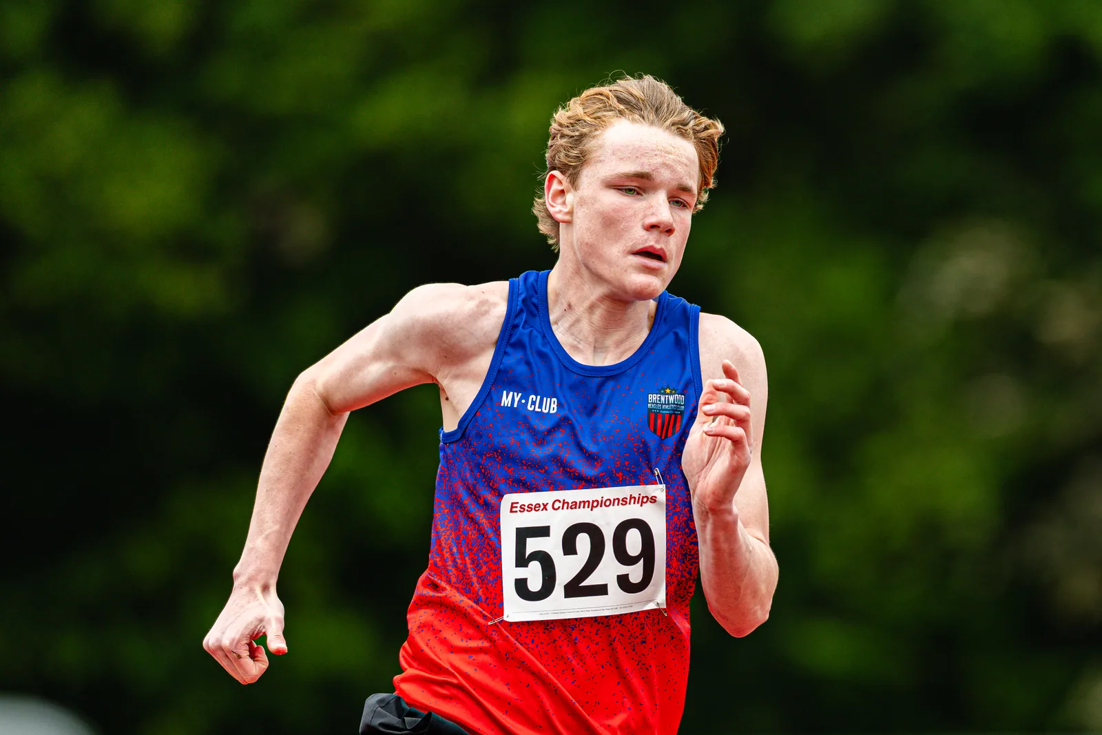 Brentwood Beagles athletes at the Essex County Championships, 9 May 2026