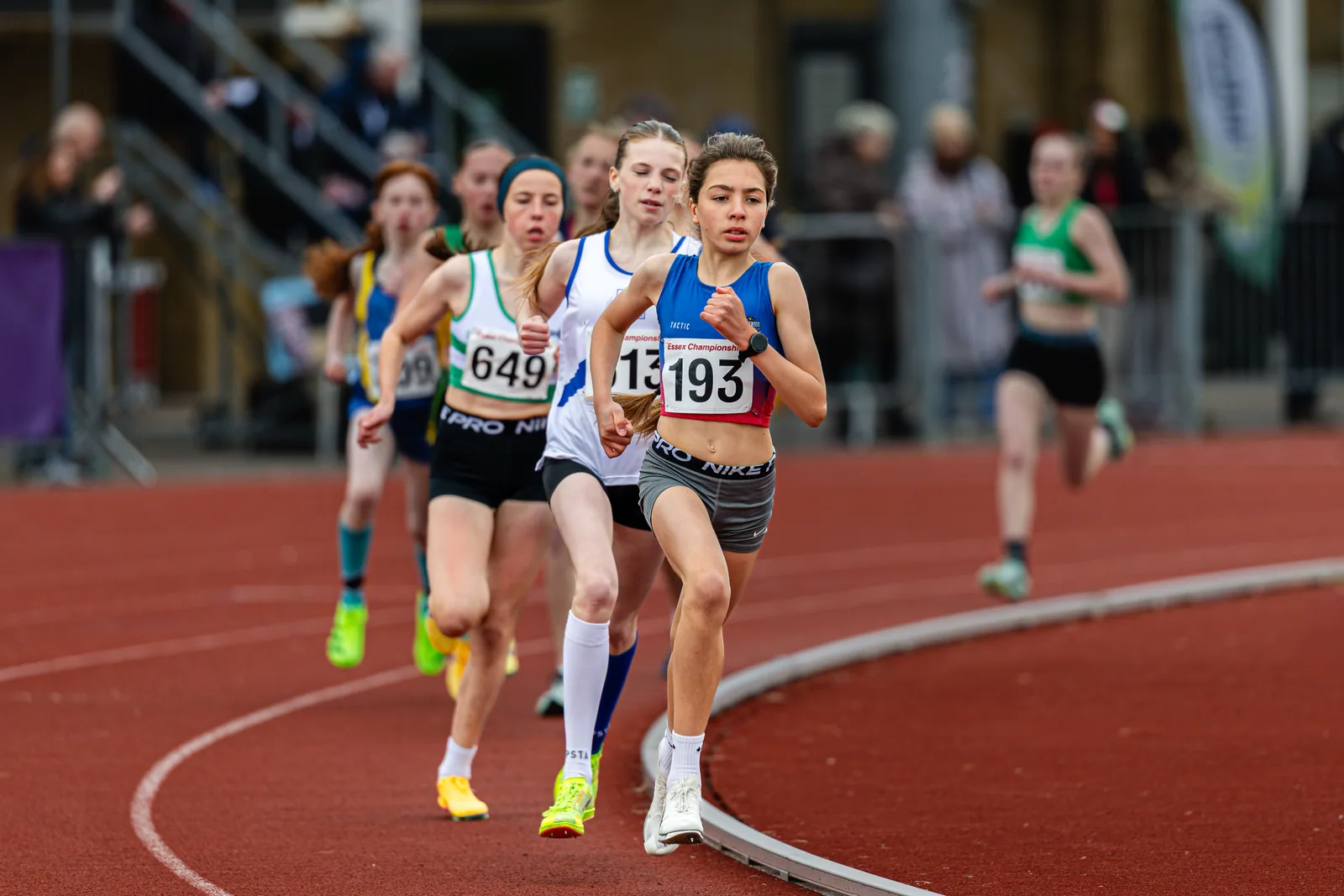 Brentwood Beagles athletes at the Essex County Championships, 9 May 2026