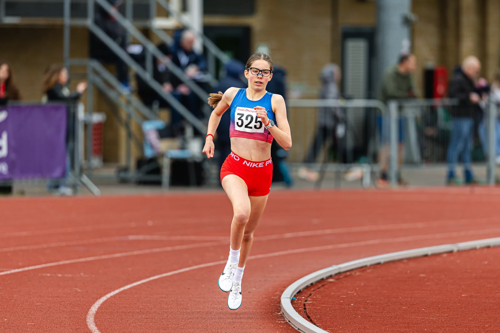 Brentwood Beagles athletes at the Essex County Championships, 9 May 2026