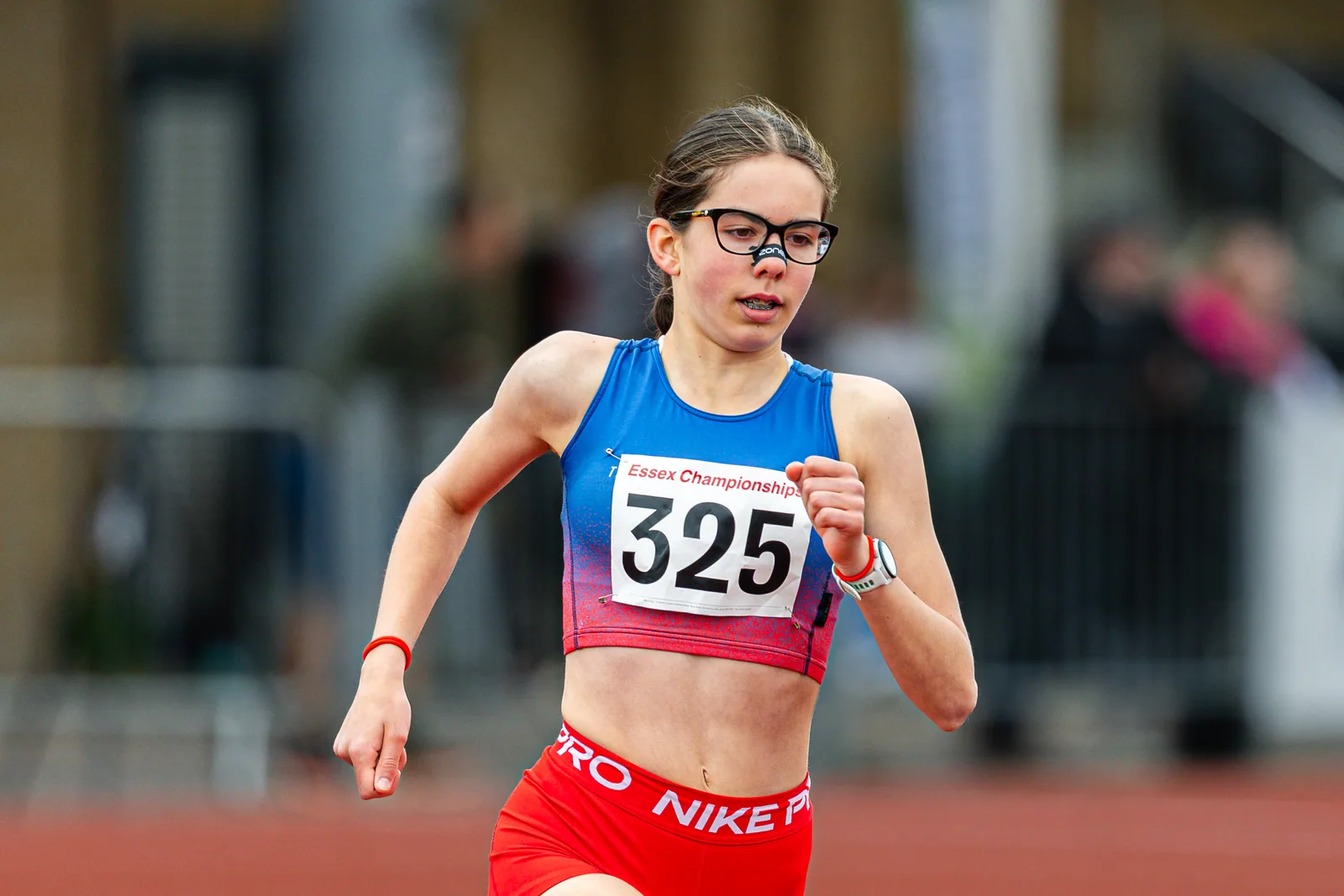 Brentwood Beagles athletes at the Essex County Championships, 9 May 2026