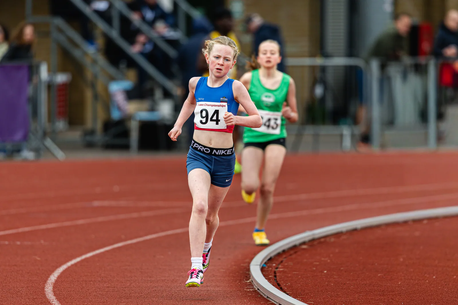 Brentwood Beagles athletes at the Essex County Championships, 9 May 2026