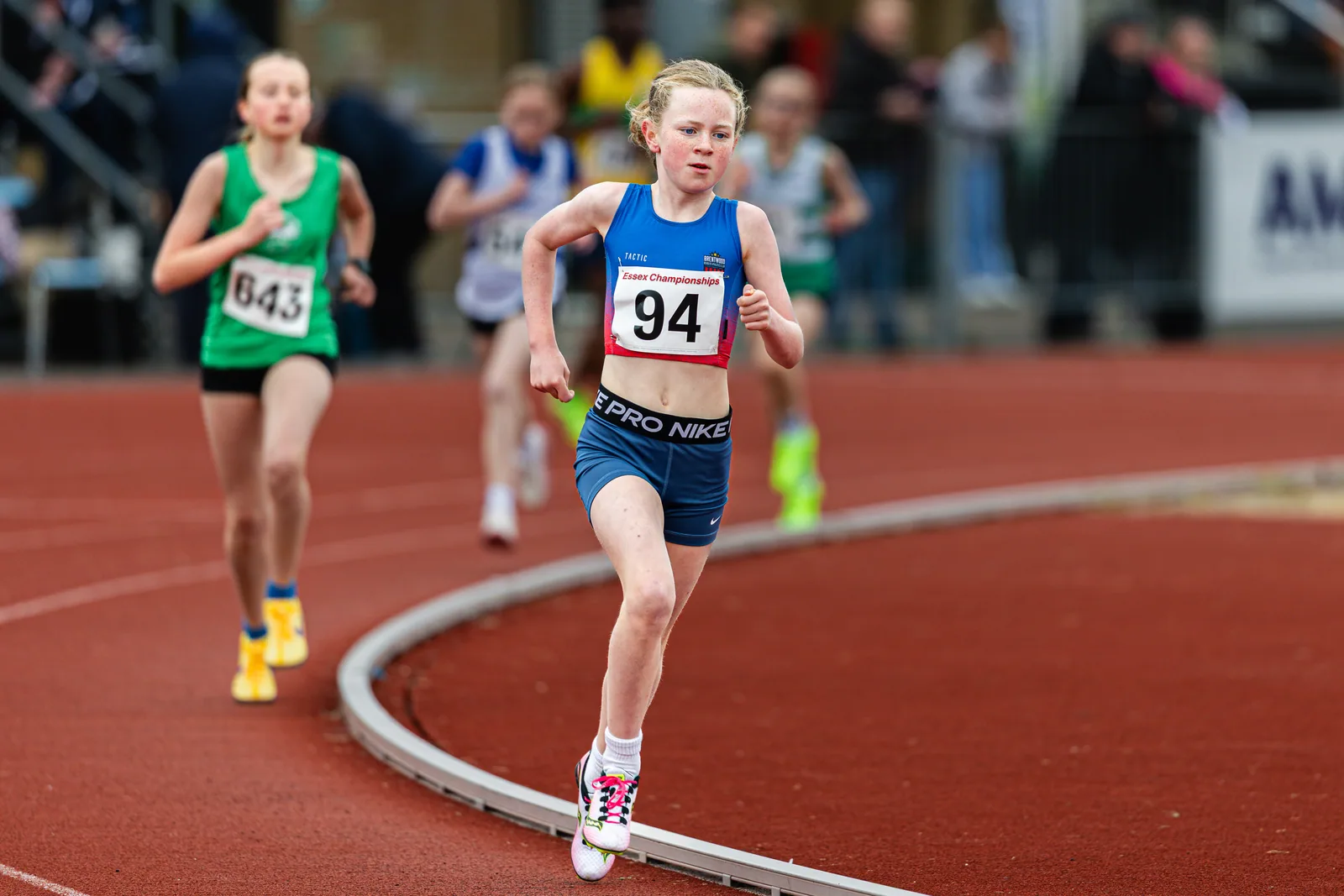 Brentwood Beagles athletes at the Essex County Championships, 9 May 2026