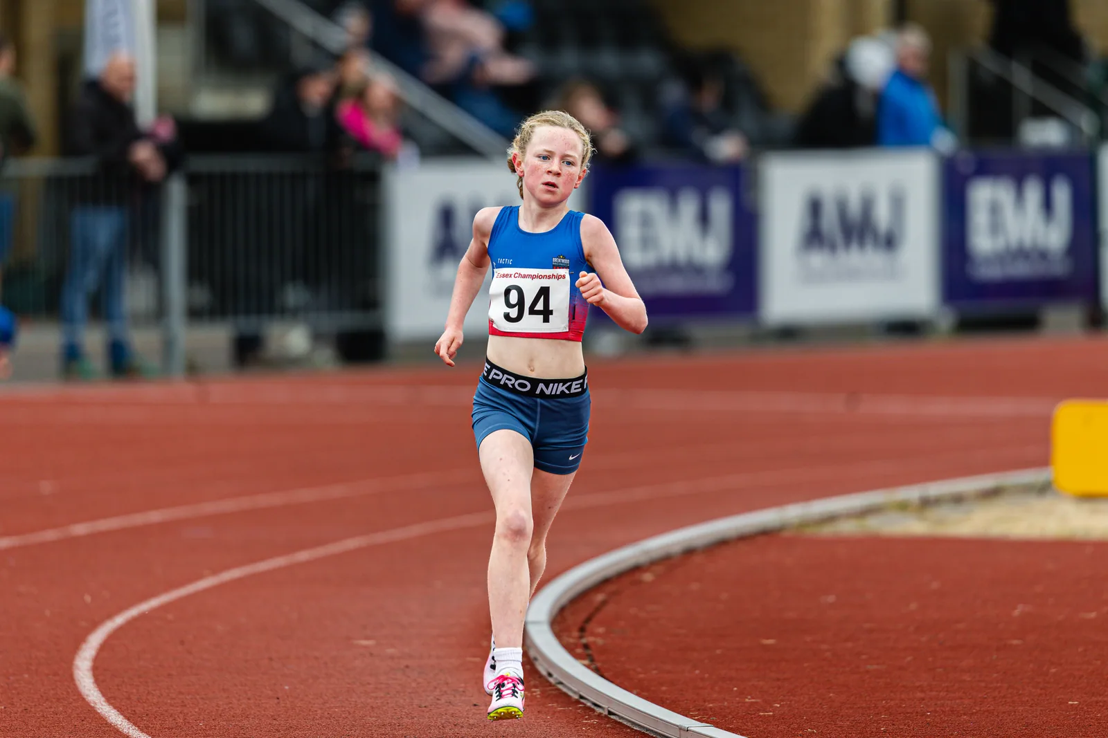 Brentwood Beagles athletes at the Essex County Championships, 9 May 2026