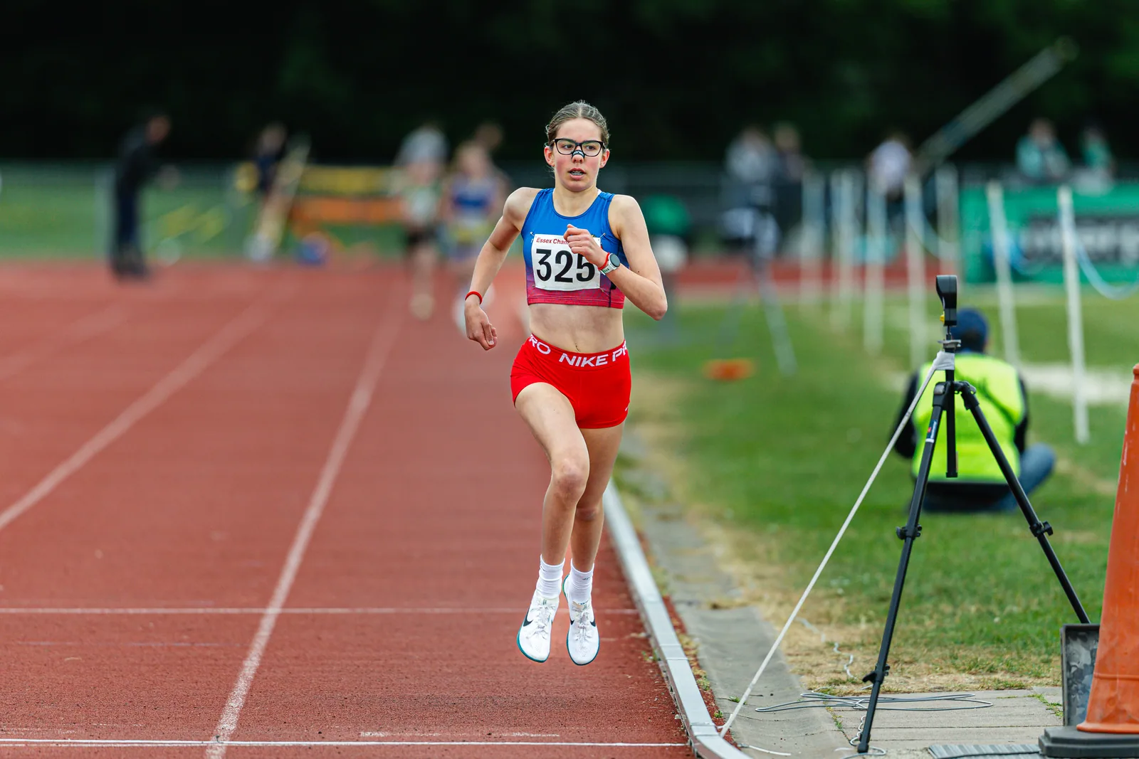 Brentwood Beagles athletes at the Essex County Championships, 9 May 2026