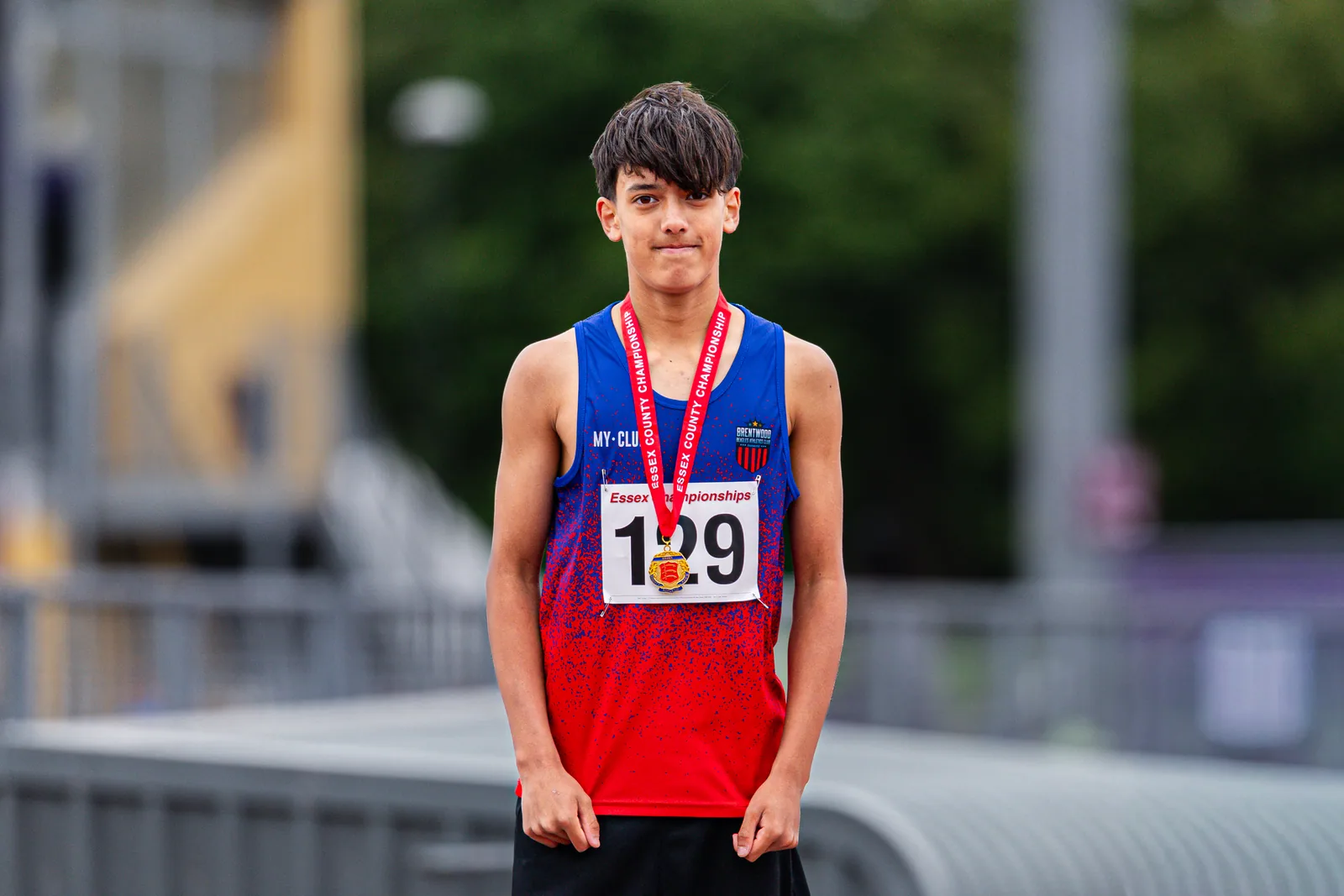 Brentwood Beagles athletes at the Essex County Championships, 9 May 2026