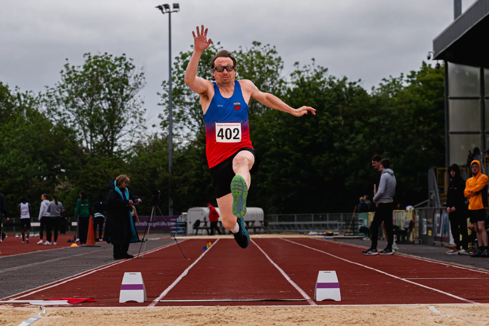 Brentwood Beagles athletes at the Essex County Championships, 9 May 2026