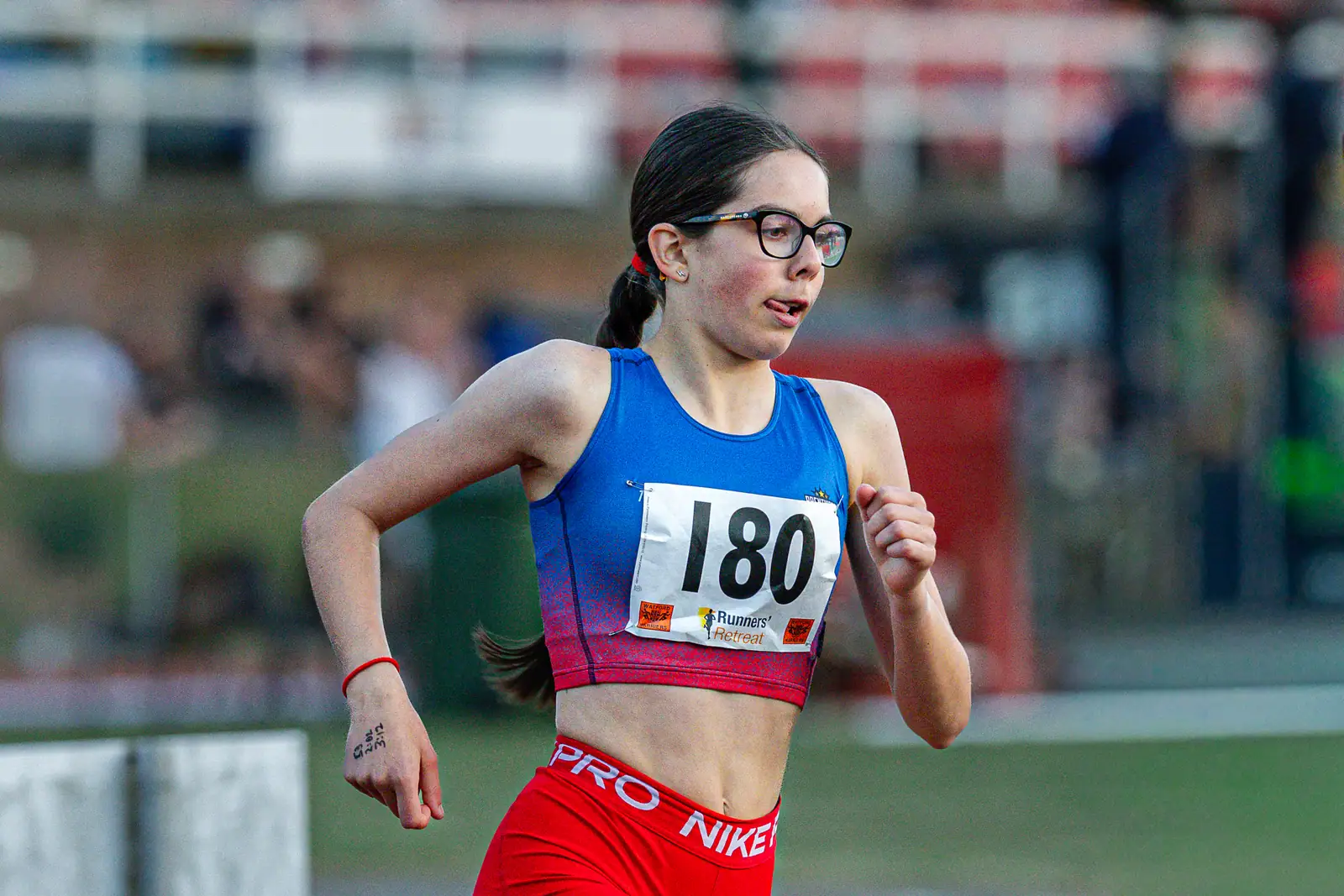 Brentwood Beagles athletes at the Watford Open Meeting, Watford, 27 May 2026
