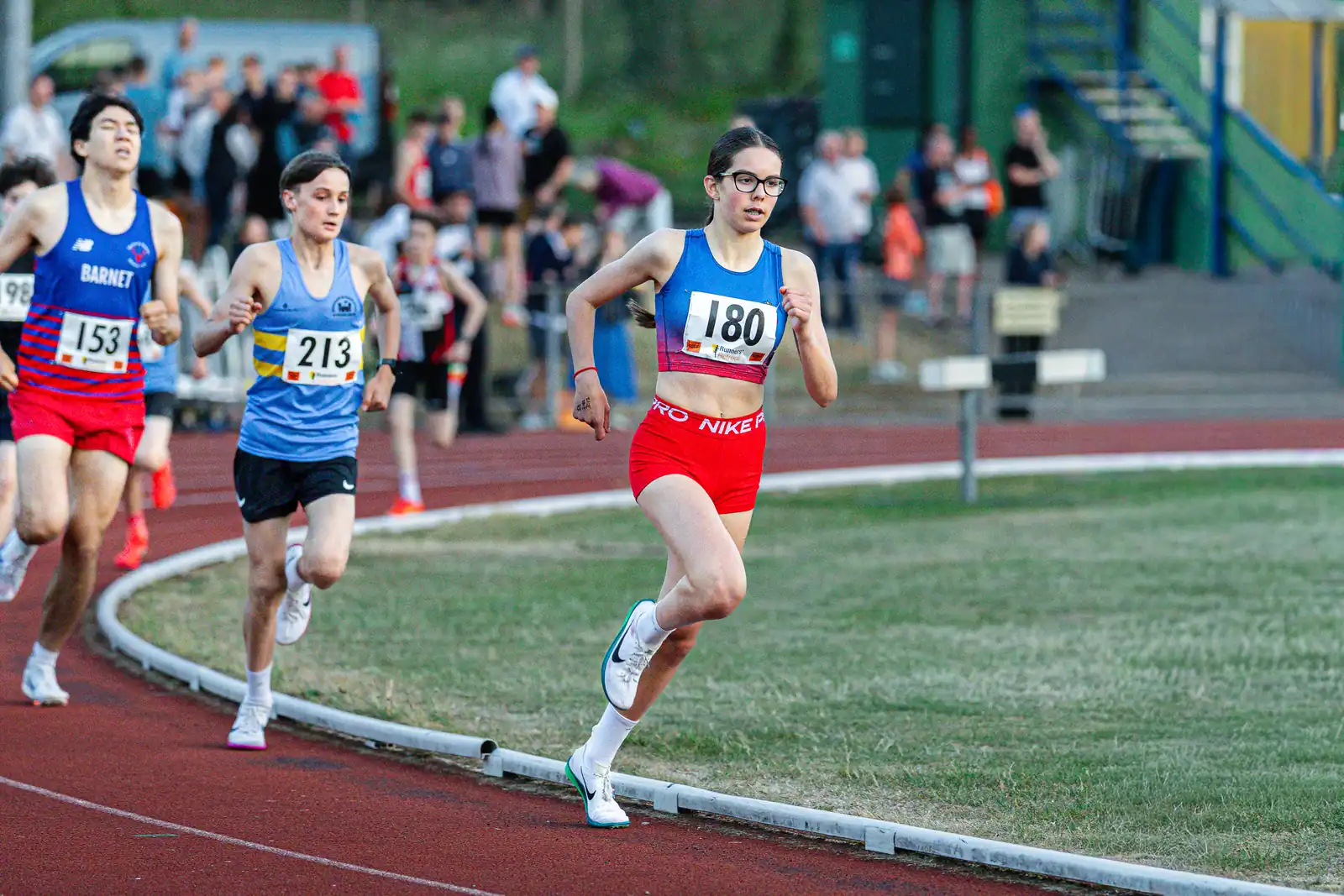 Brentwood Beagles athletes at the Watford Open Meeting, Watford, 27 May 2026
