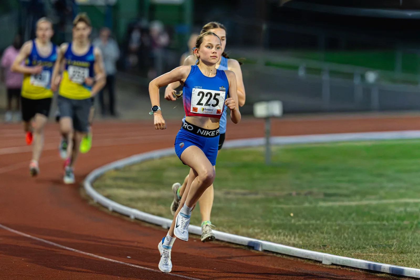 Brentwood Beagles athletes at the Watford Open Meeting, Watford, 27 May 2026
