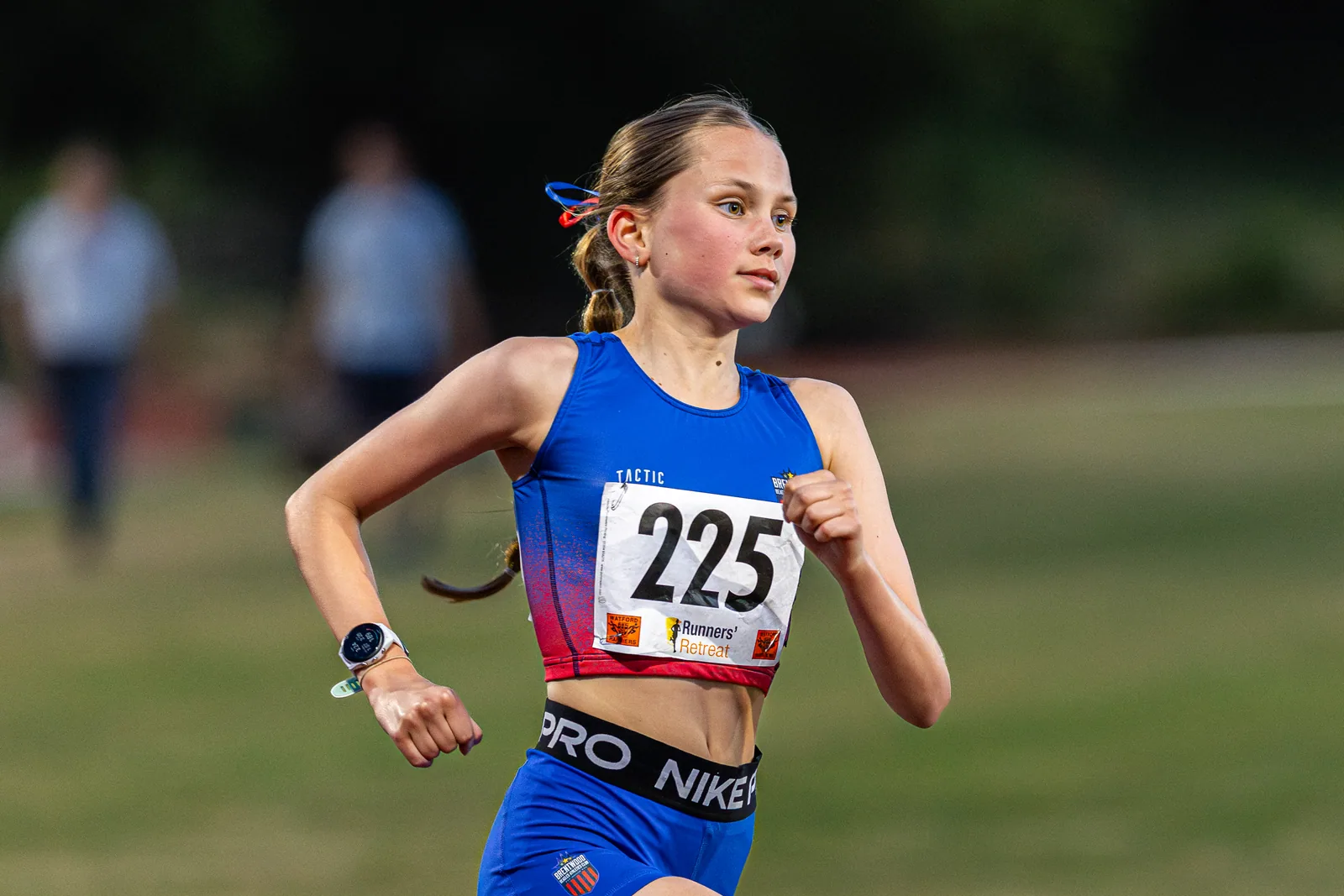 Brentwood Beagles athletes at the Watford Open Meeting, Watford, 27 May 2026