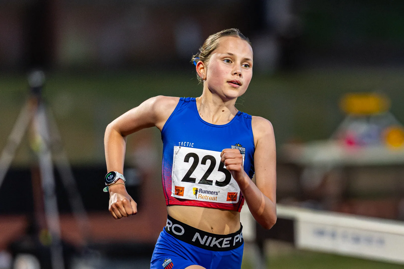 Brentwood Beagles athletes at the Watford Open Meeting, Watford, 27 May 2026
