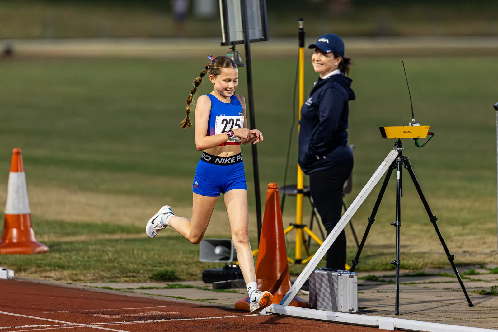 Brentwood Beagles athletes at the Watford Open Meeting, Watford, 27 May 2026