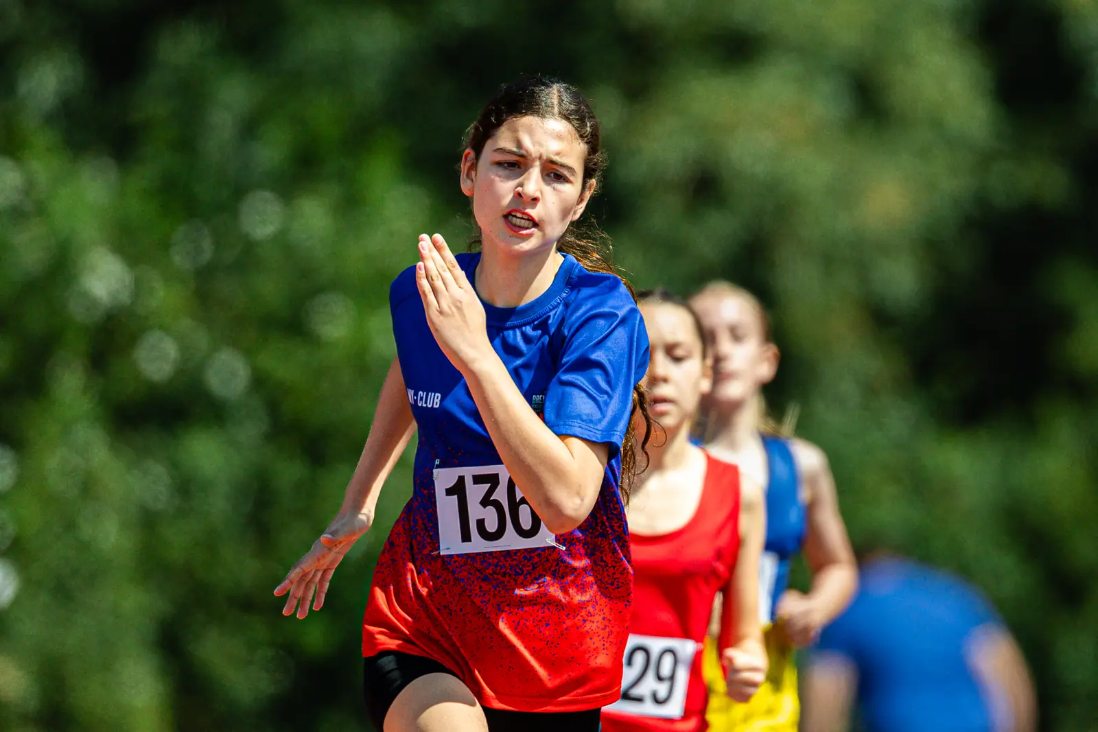 Brentwood Beagles athletes at the Eastern AA Track and Field Championships, Cambridge, 30 May 2026