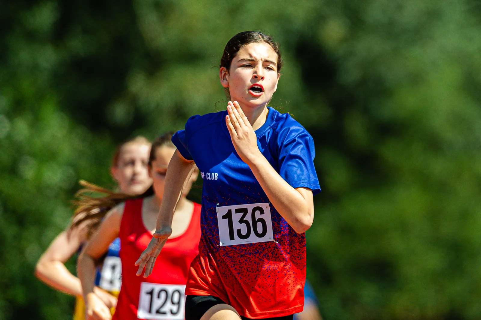 Brentwood Beagles athletes at the Eastern AA Track and Field Championships, Cambridge, 30 May 2026