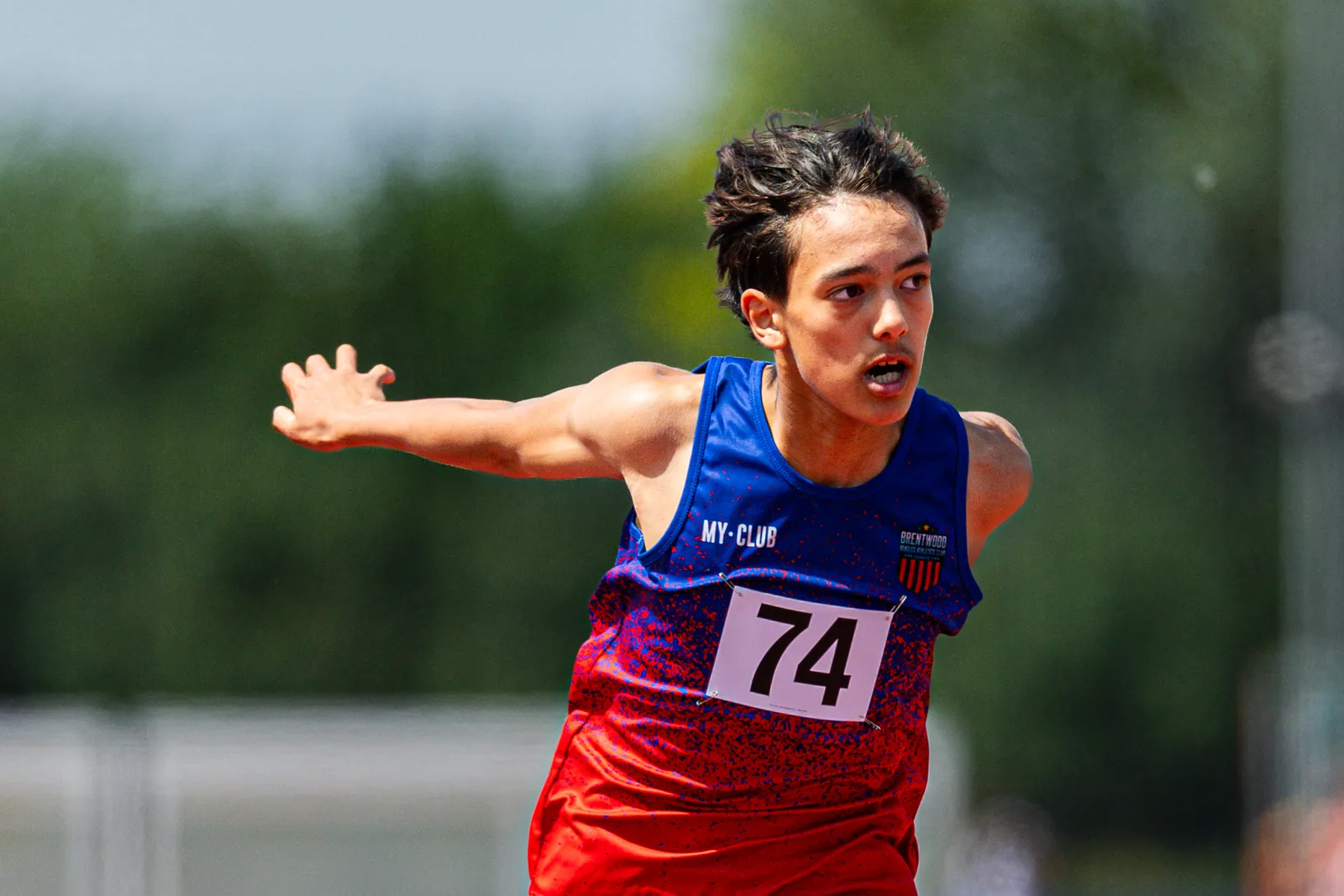 Brentwood Beagles athletes at the Eastern AA Track and Field Championships, Cambridge, 30 May 2026
