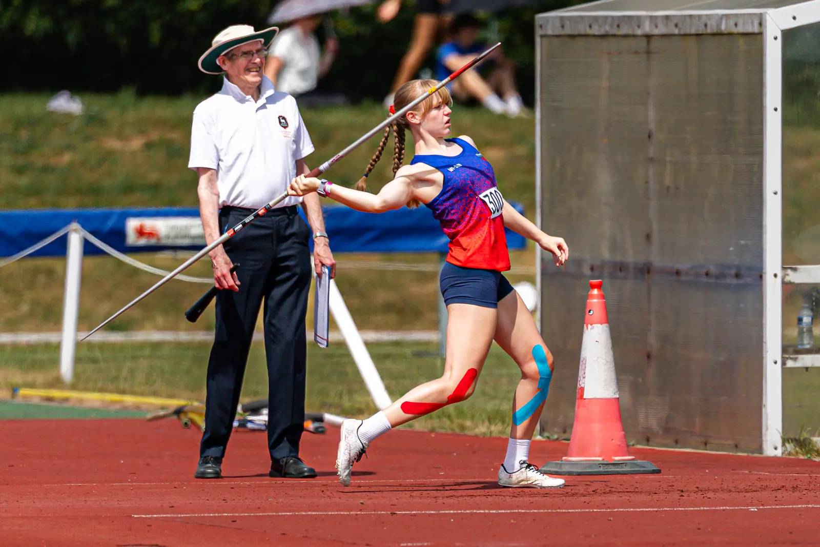 Brentwood Beagles athletes at the Eastern AA Track and Field Championships, Cambridge, 30 May 2026