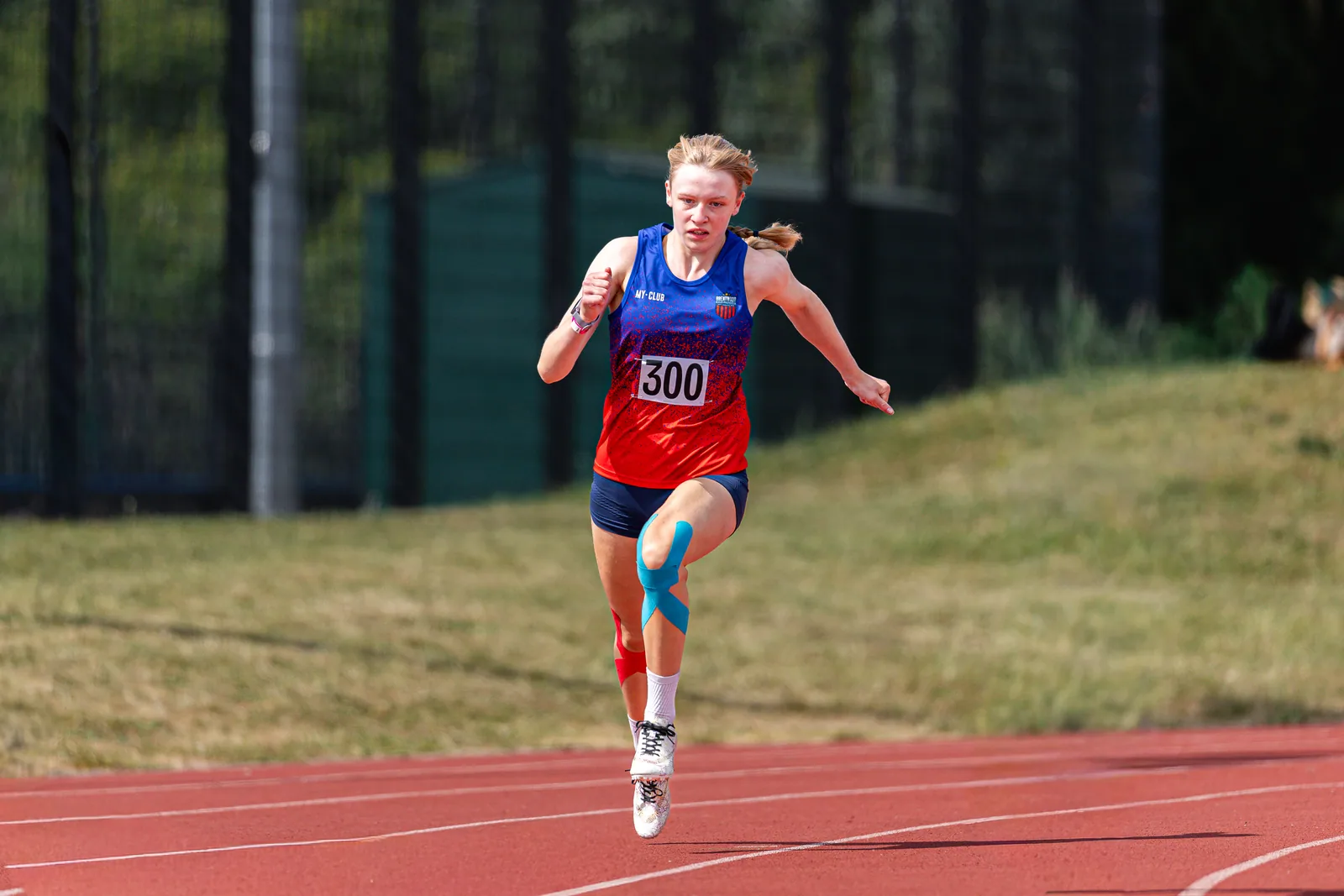 Brentwood Beagles athletes at the Eastern AA Track and Field Championships, Cambridge, 30 May 2026