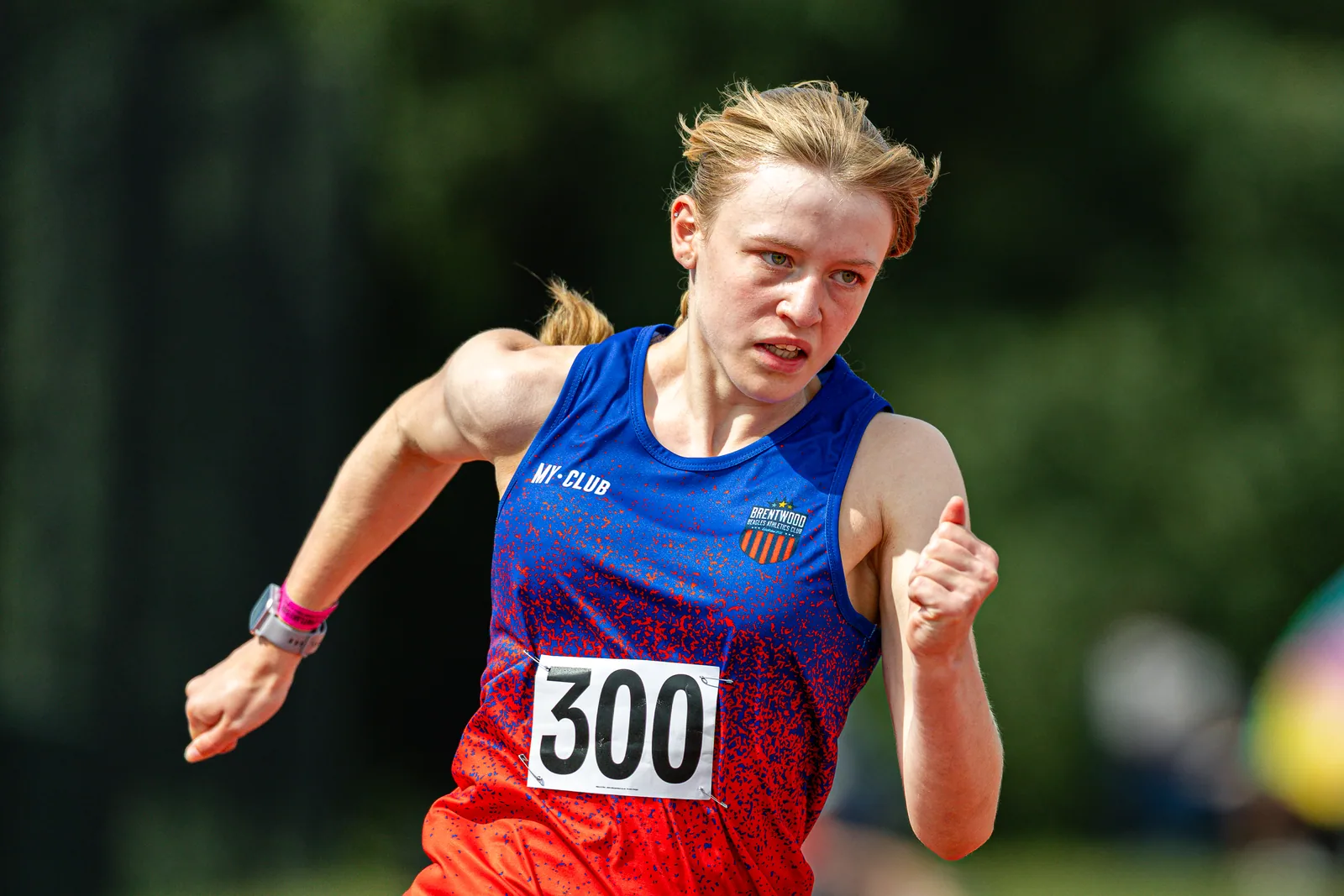 Brentwood Beagles athletes at the Eastern AA Track and Field Championships, Cambridge, 30 May 2026