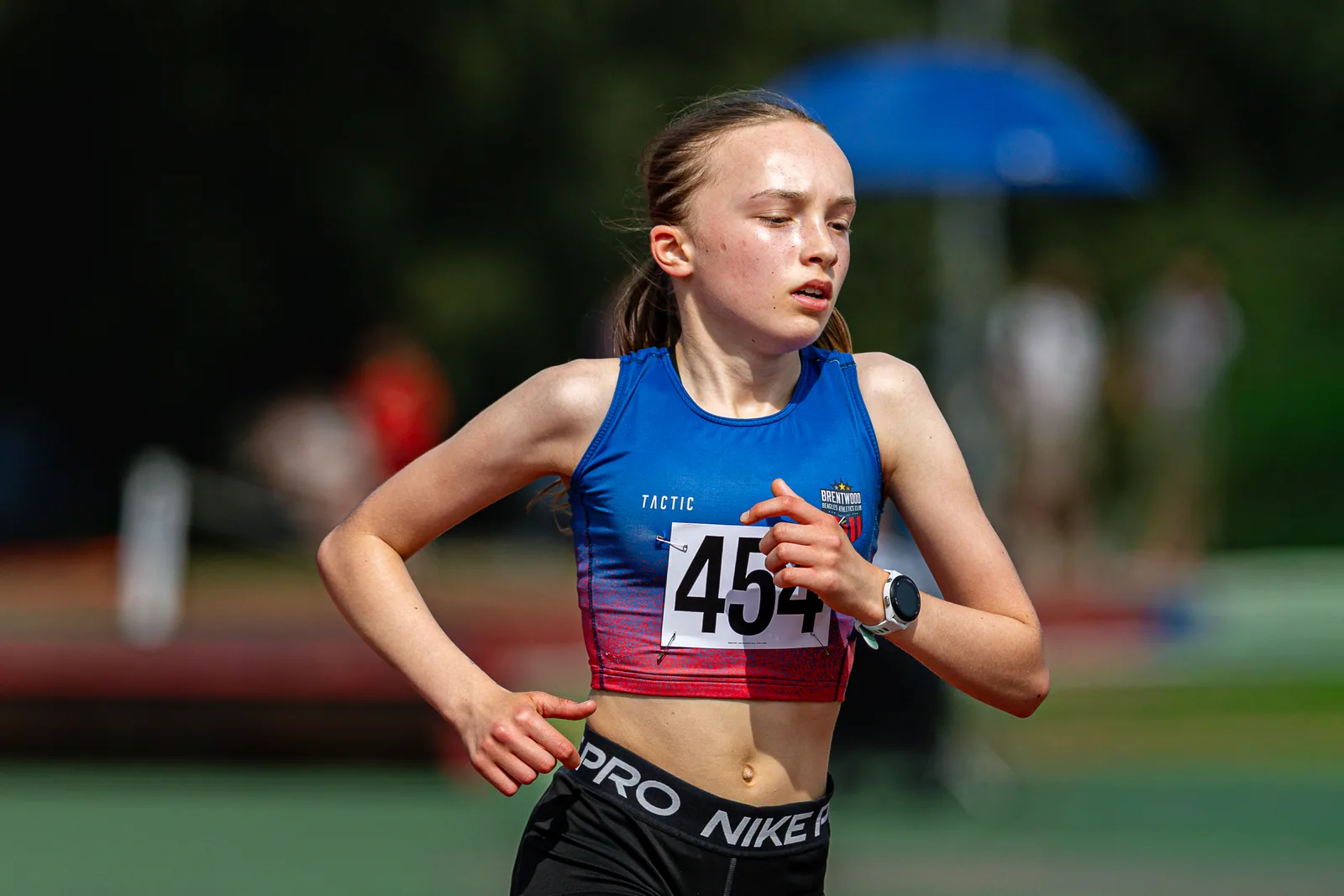 Brentwood Beagles athletes at the Eastern AA Track and Field Championships, Cambridge, 30 May 2026