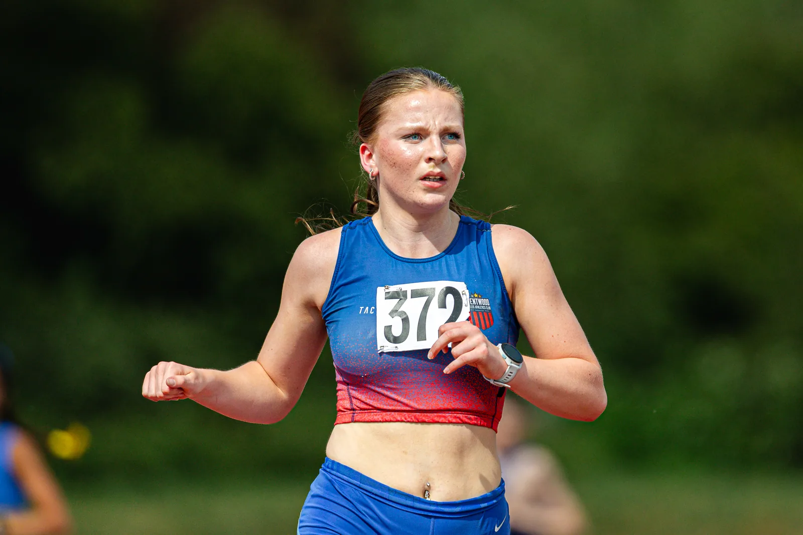 Brentwood Beagles athletes at the Eastern AA Track and Field Championships, Cambridge, 30 May 2026
