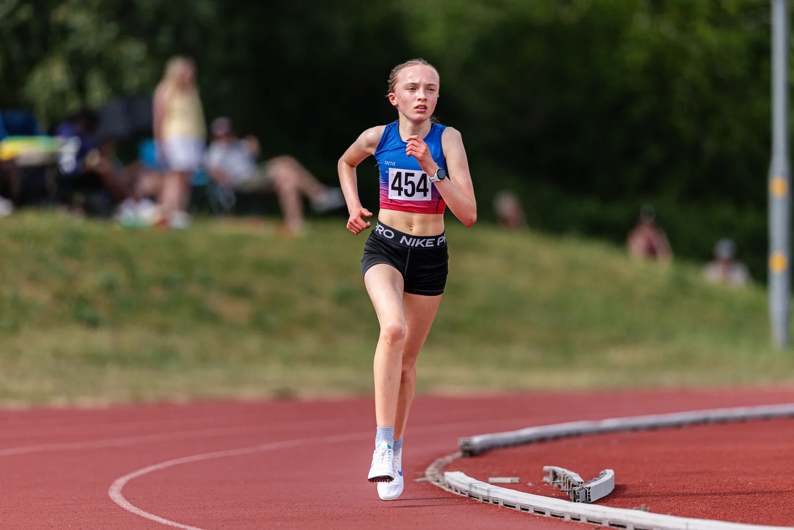Brentwood Beagles athletes at the Eastern AA Track and Field Championships, Cambridge, 30 May 2026