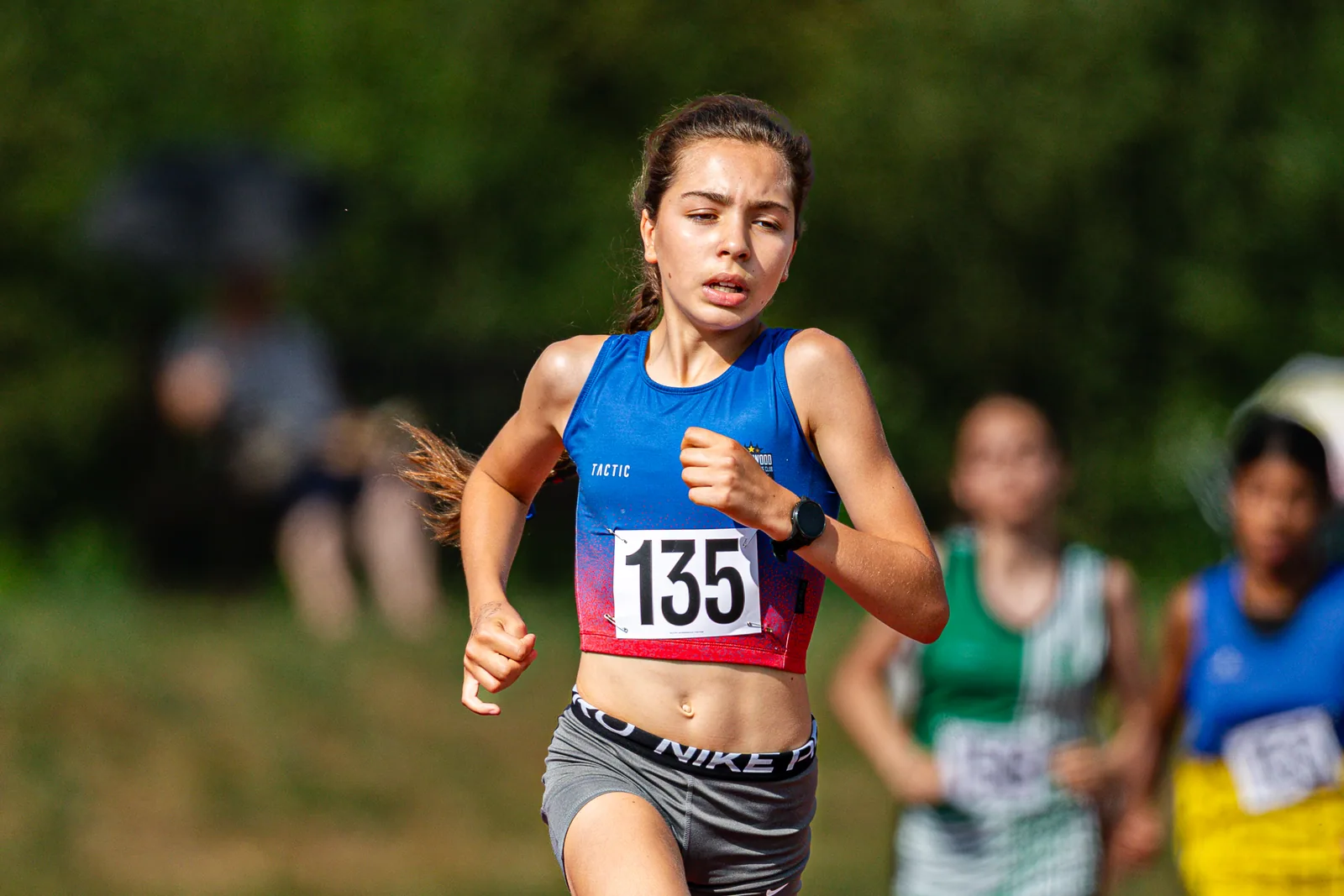 Brentwood Beagles athletes at the Eastern AA Track and Field Championships, Cambridge, 30 May 2026