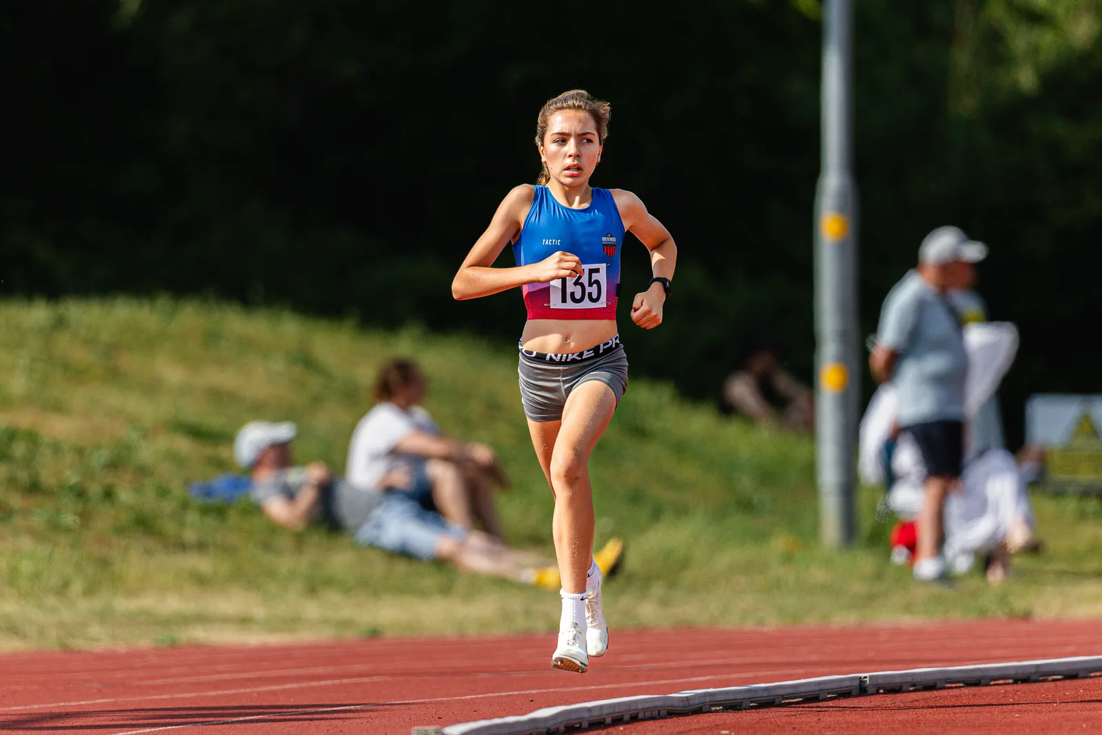 Brentwood Beagles athletes at the Eastern AA Track and Field Championships, Cambridge, 30 May 2026