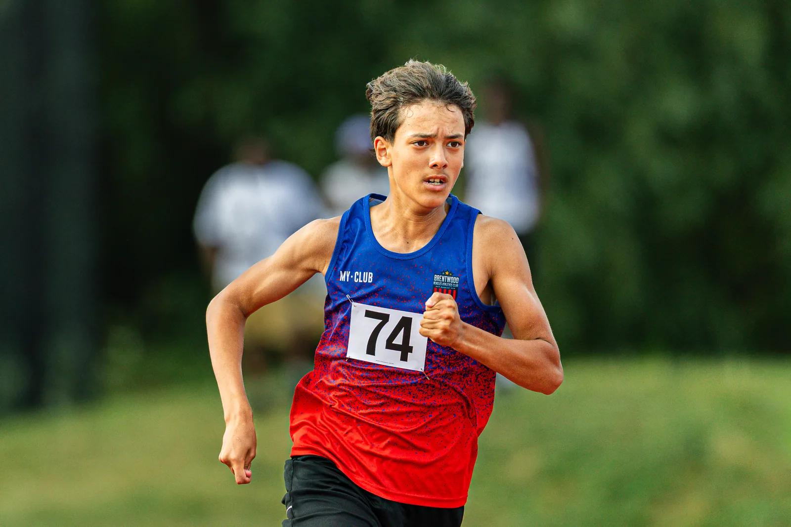 Brentwood Beagles athletes at the Eastern AA Track and Field Championships, Cambridge, 30 May 2026