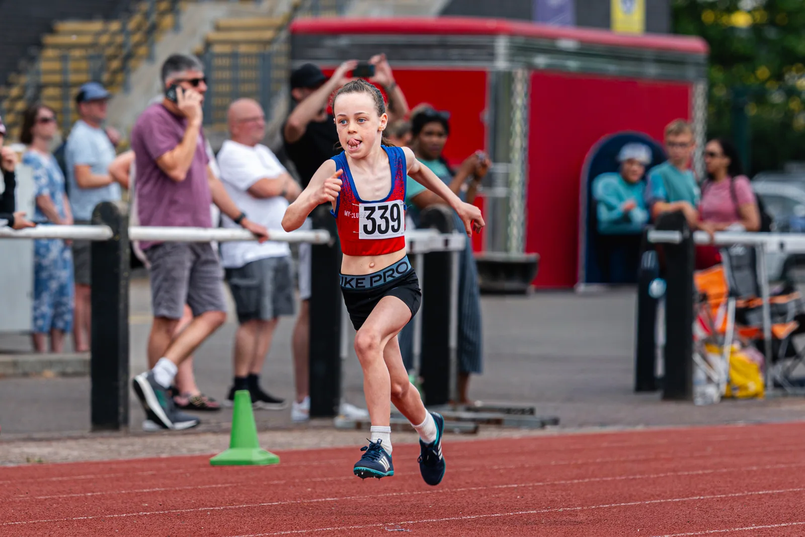 Brentwood Beagles athletes at the Basildon Quadrathlon, Basildon, 31 May 2026