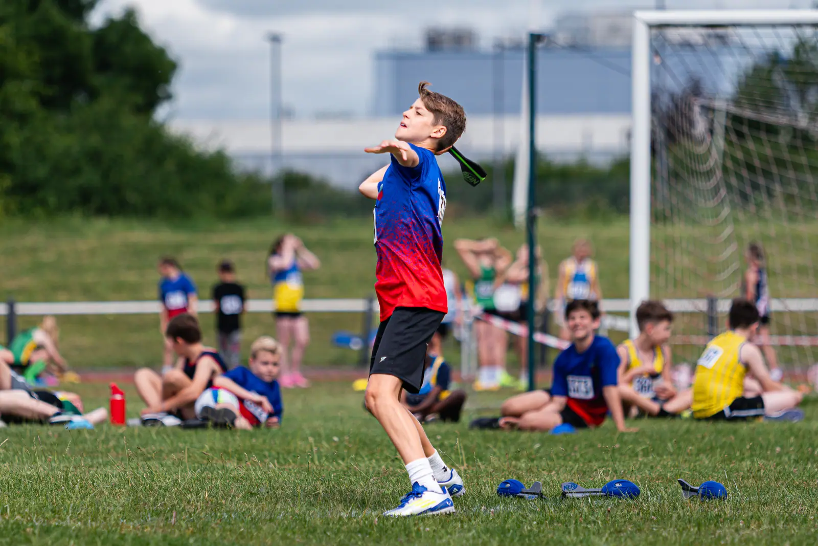 Brentwood Beagles athletes at the Basildon Quadrathlon, Basildon, 31 May 2026