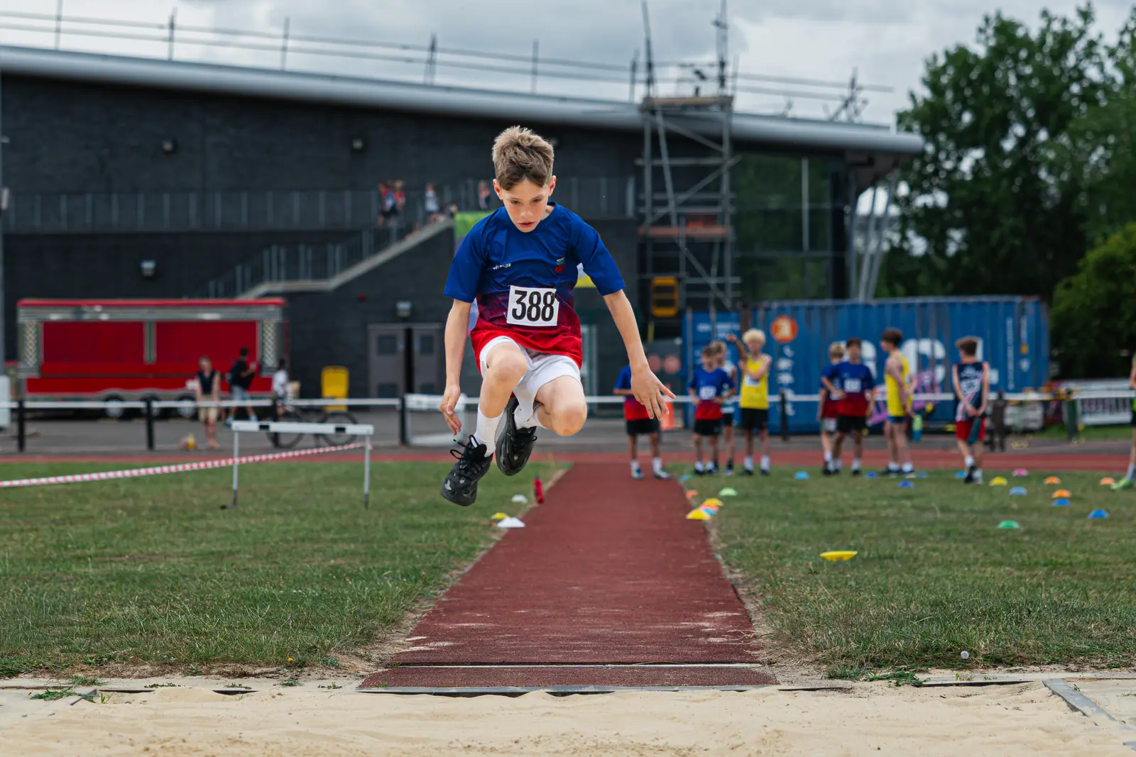 Brentwood Beagles athletes at the Basildon Quadrathlon, Basildon, 31 May 2026