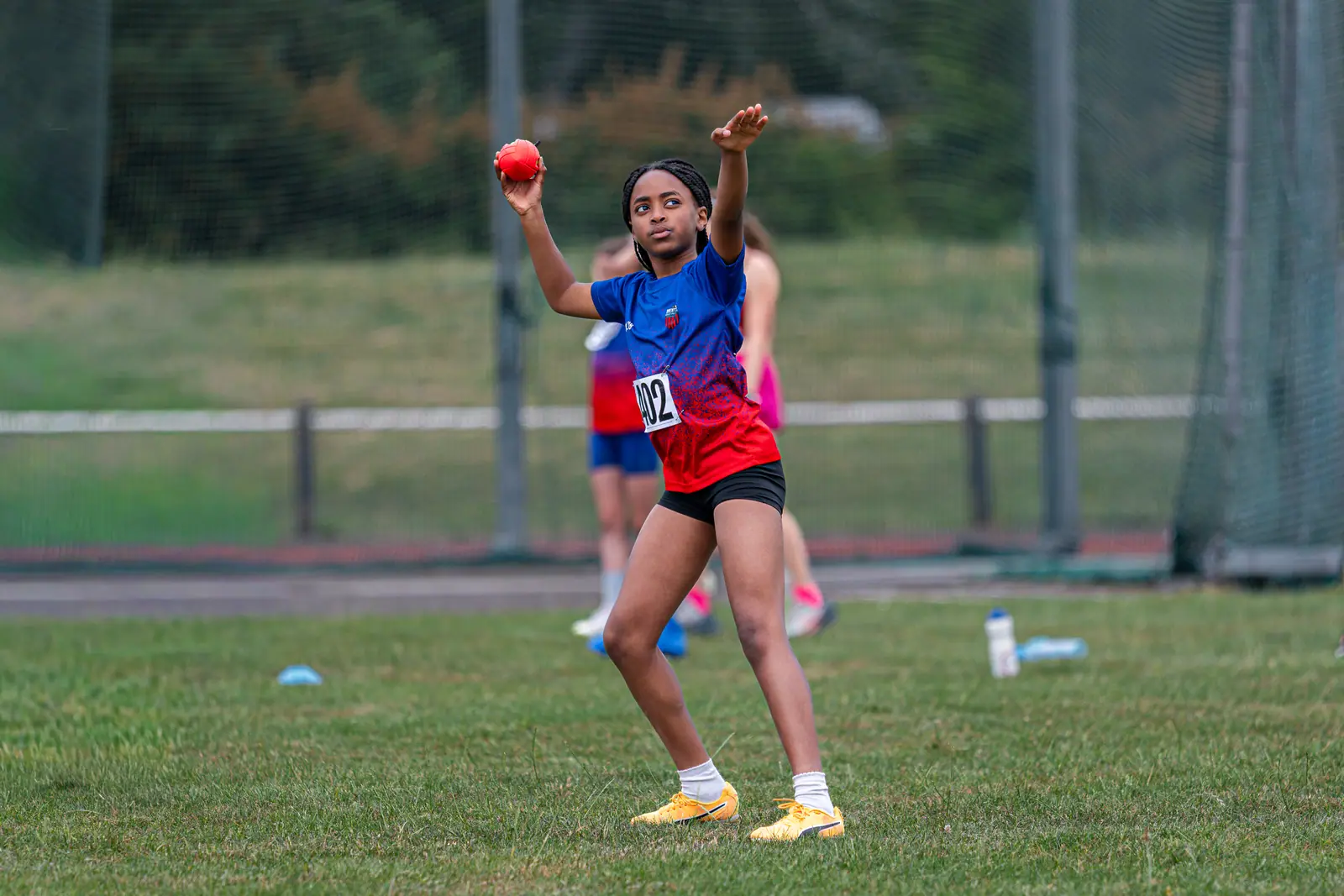 Brentwood Beagles athletes at the Basildon Quadrathlon, Basildon, 31 May 2026