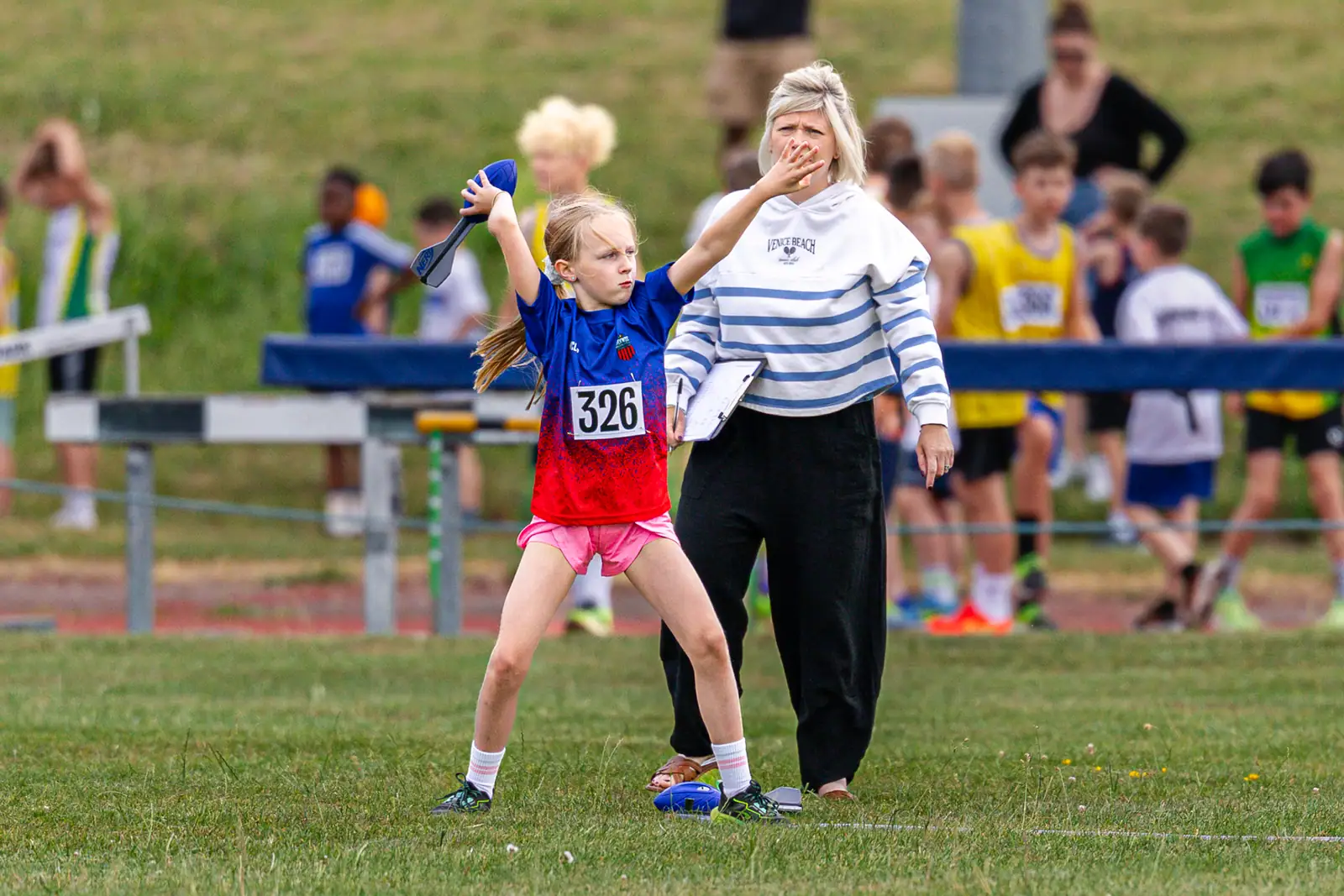 Brentwood Beagles athletes at the Basildon Quadrathlon, Basildon, 31 May 2026