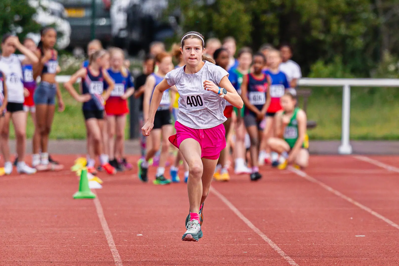 Brentwood Beagles athletes at the Basildon Quadrathlon, Basildon, 31 May 2026