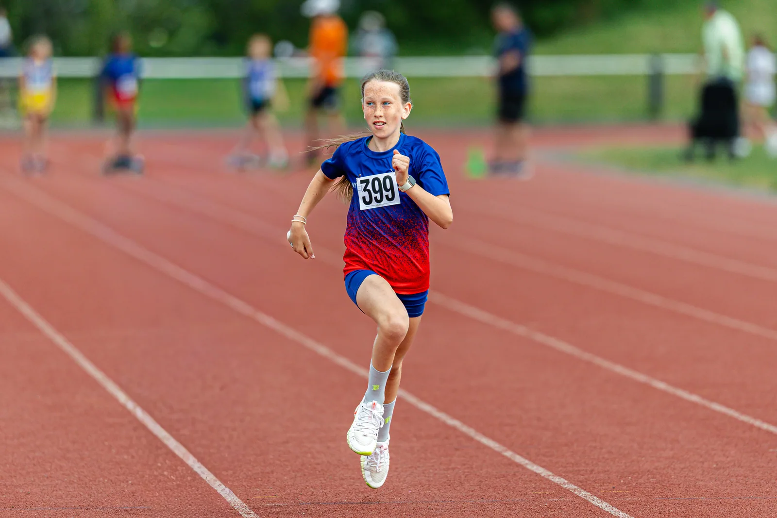 Brentwood Beagles athletes at the Basildon Quadrathlon, Basildon, 31 May 2026