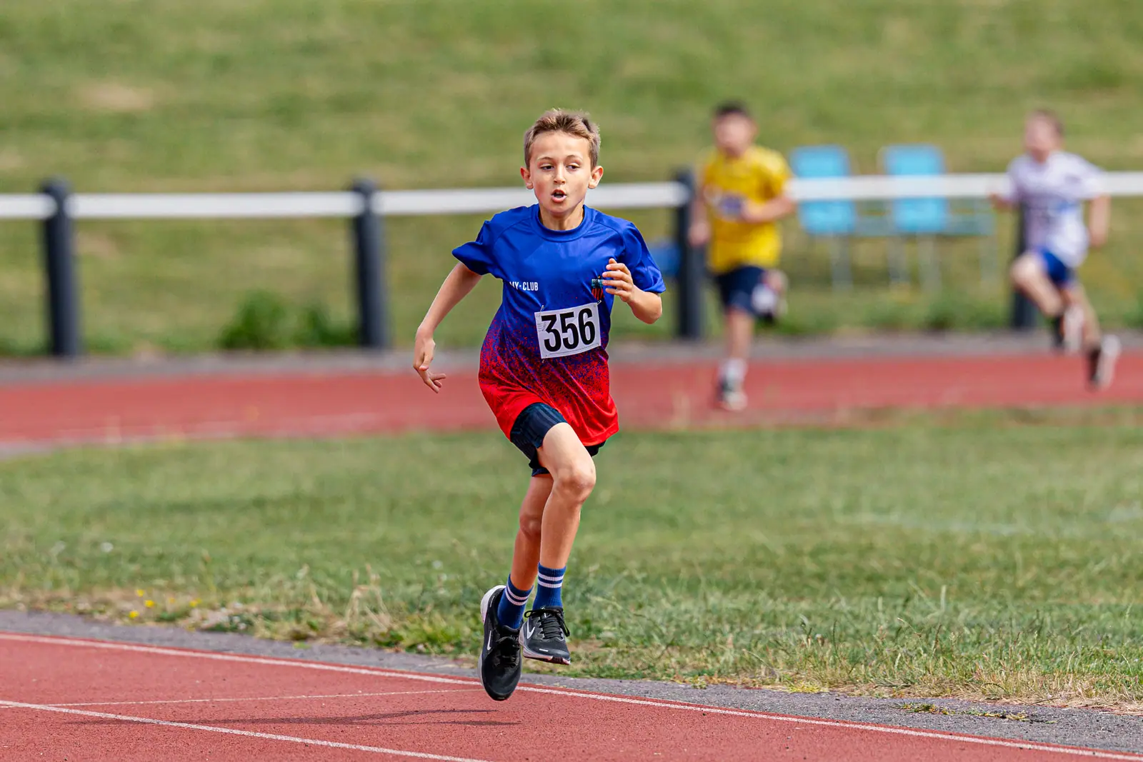 Brentwood Beagles athletes at the Basildon Quadrathlon, Basildon, 31 May 2026