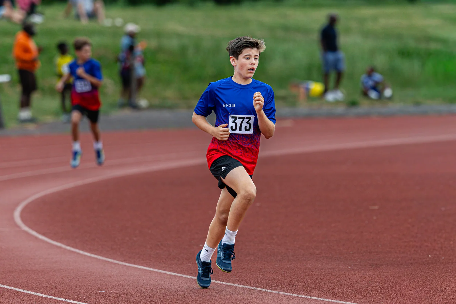 Brentwood Beagles athletes at the Basildon Quadrathlon, Basildon, 31 May 2026