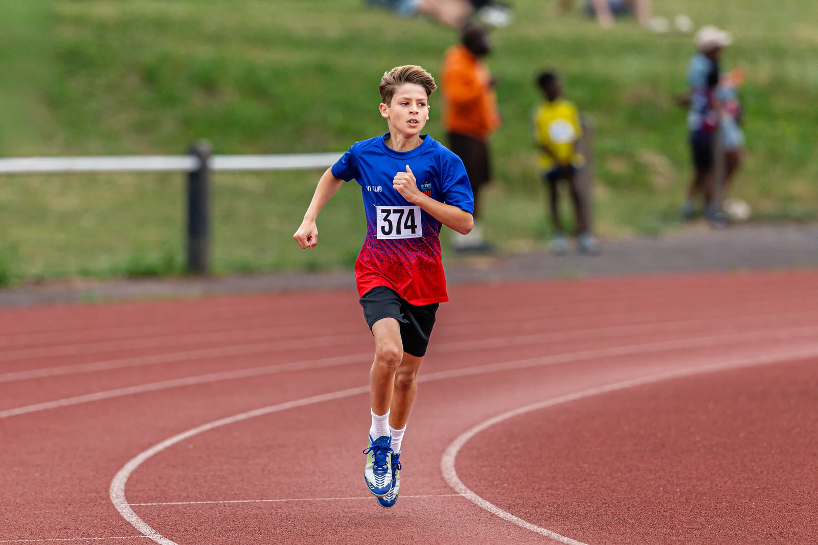 Brentwood Beagles athletes at the Basildon Quadrathlon, Basildon, 31 May 2026