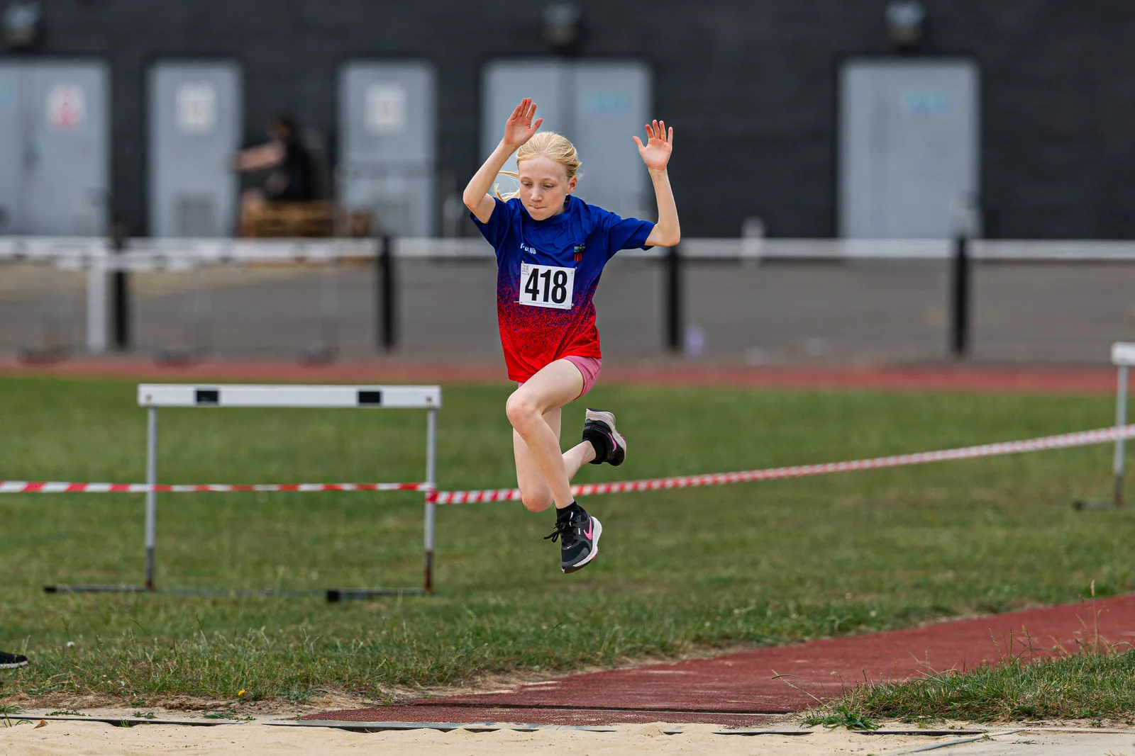 Brentwood Beagles athletes at the Basildon Quadrathlon, Basildon, 31 May 2026