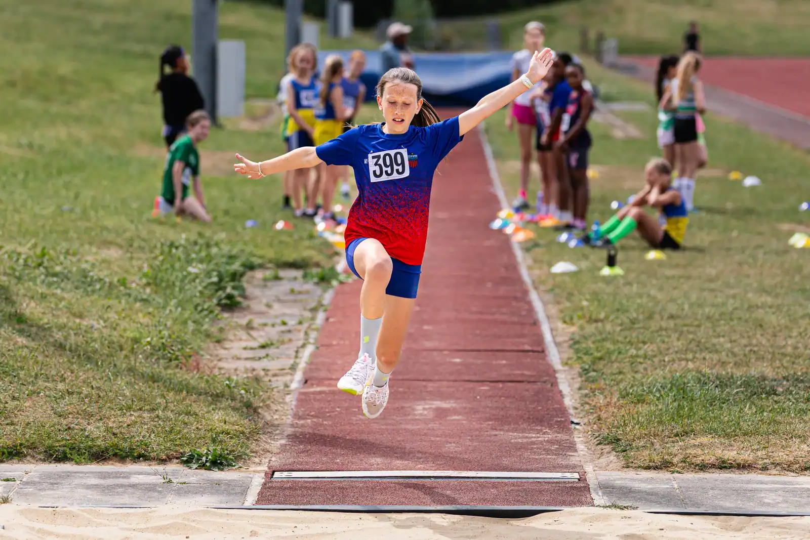 Brentwood Beagles athletes at the Basildon Quadrathlon, Basildon, 31 May 2026