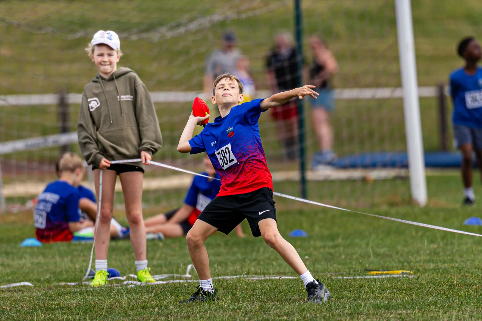 Brentwood Beagles athletes at the Basildon Quadrathlon, Basildon, 31 May 2026