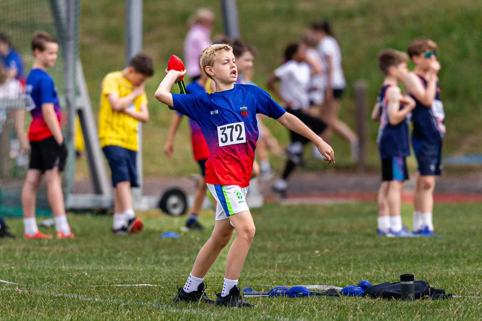Brentwood Beagles athletes at the Basildon Quadrathlon, Basildon, 31 May 2026
