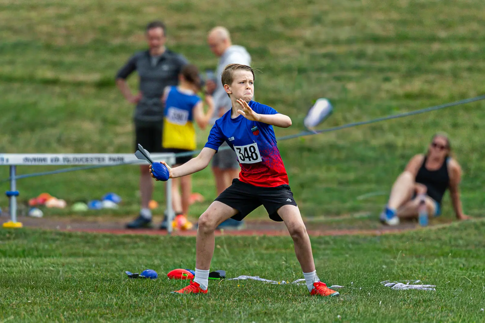 Brentwood Beagles athletes at the Basildon Quadrathlon, Basildon, 31 May 2026