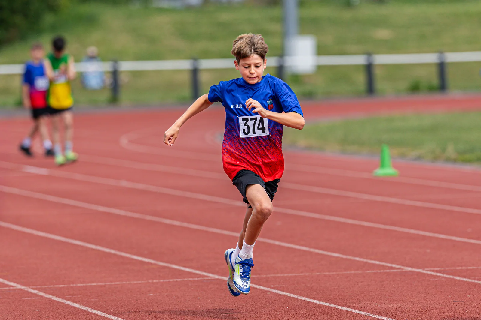 Brentwood Beagles athletes at the Basildon Quadrathlon, Basildon, 31 May 2026