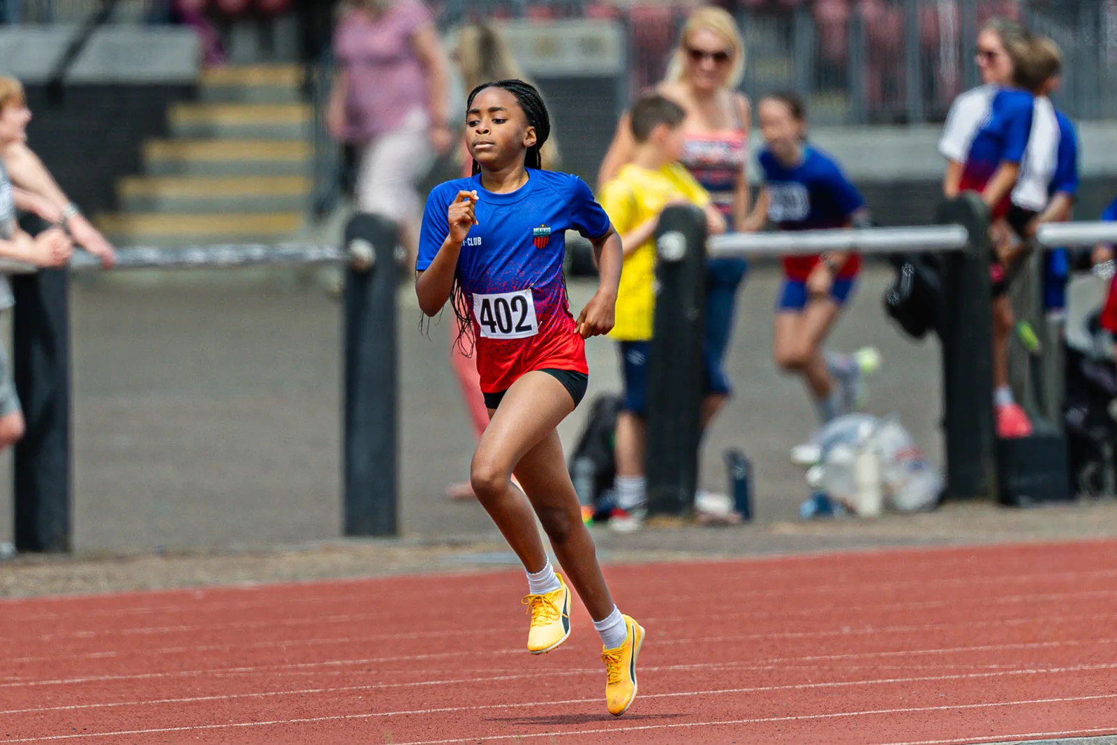 Brentwood Beagles athletes at the Basildon Quadrathlon, Basildon, 31 May 2026