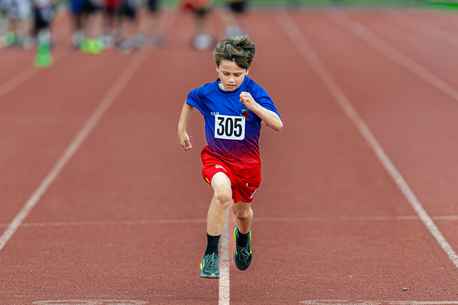 Brentwood Beagles athletes at the Basildon Quadrathlon, Basildon, 31 May 2026